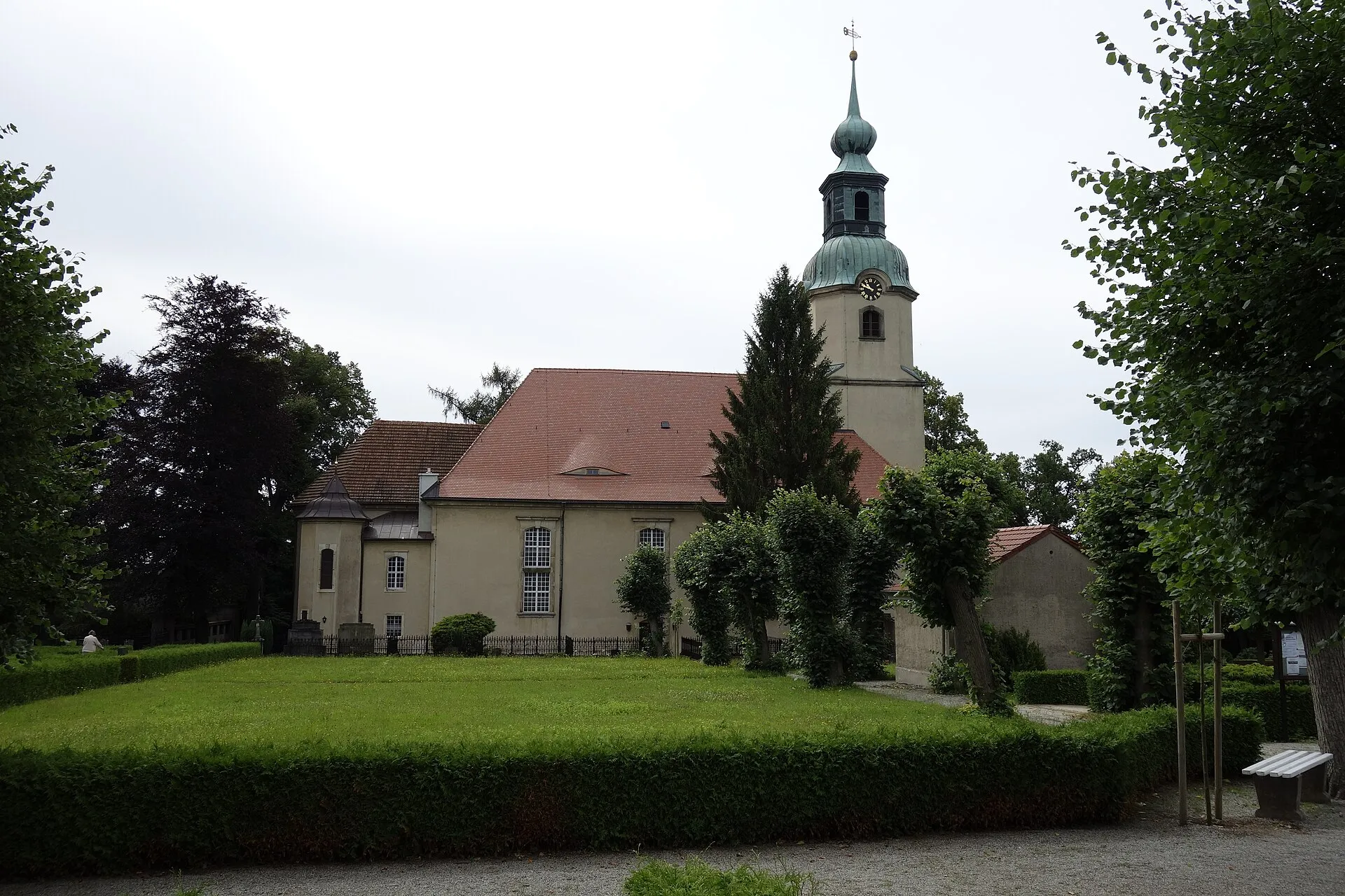 Großröhrsdorf — Einsatzgebiet von ODRICH Außenanlagen-Service