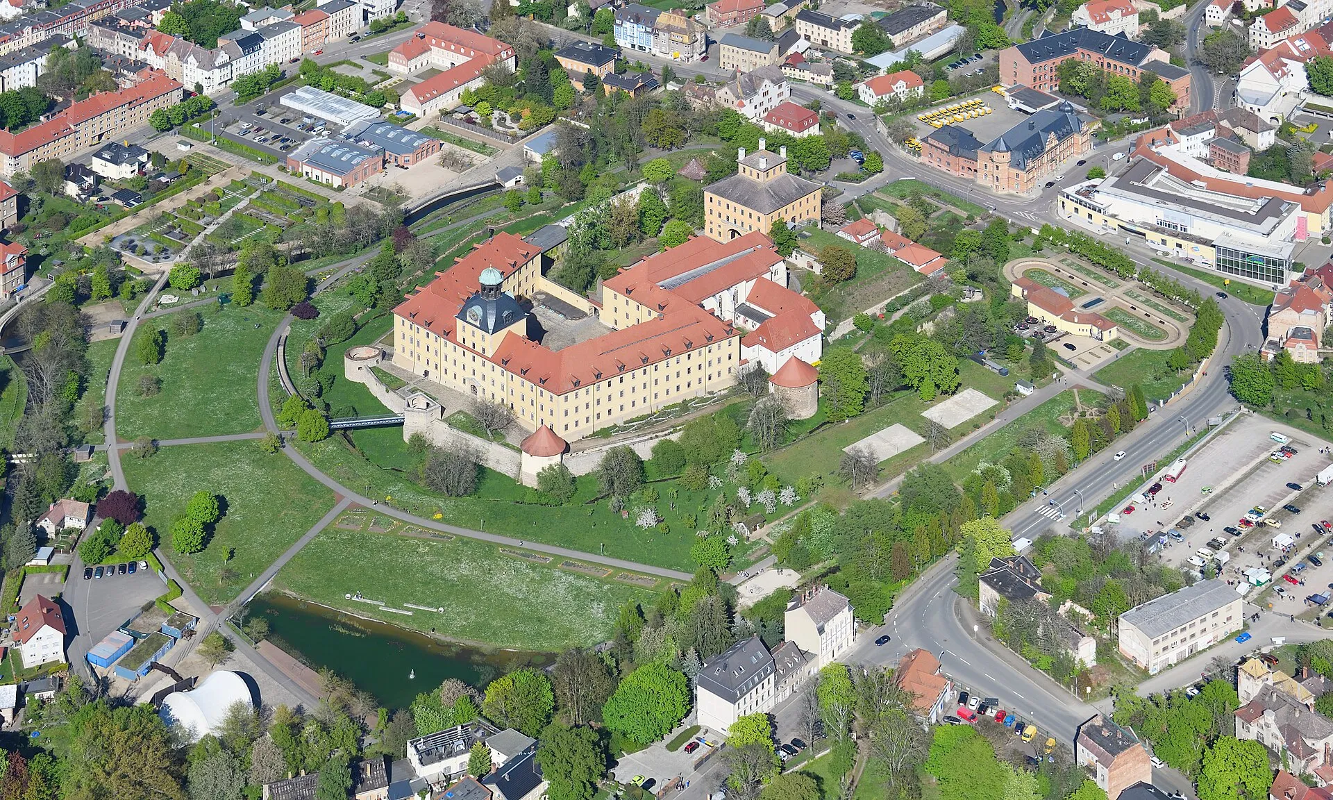 Moritzburg — Einsatzgebiet von ODRICH Außenanlagen-Service